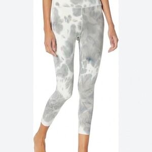 Sage Collective Leggings Womens Small Grey White Paint Splatter PreLoved